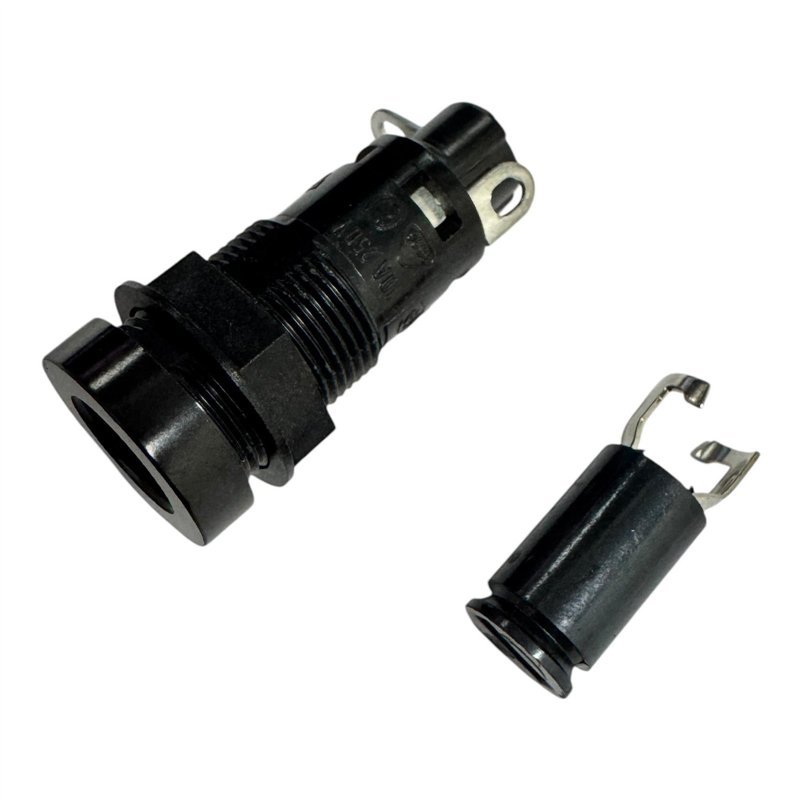 FEF Panel Mount 5x20mm Fuse Holder 10A/250V