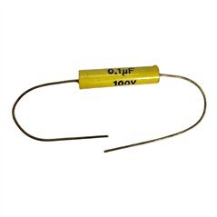 Facel Capacitor Axial Film 0.1uF 100nF 100V 18x5mm