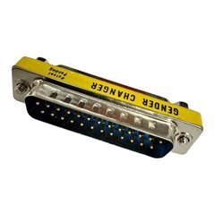 D Sub Connector DB25 Male to Female Converter Adapter Gender Changer