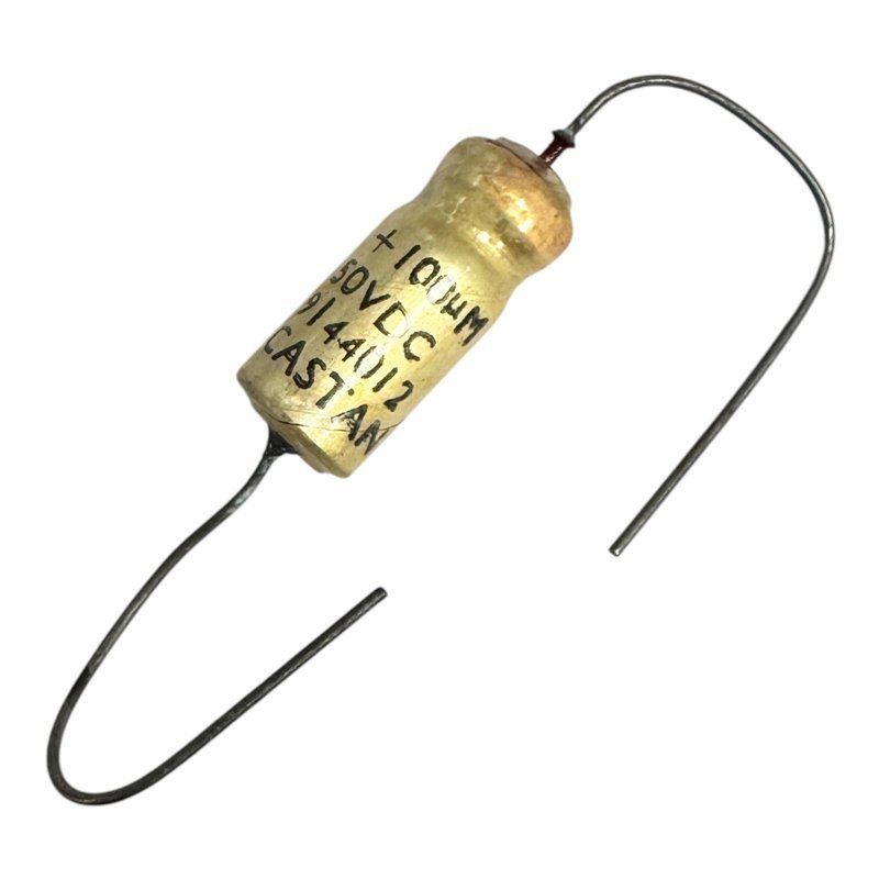 9144012 Castanet Capacitor Axial Tantalum 100uF 50V