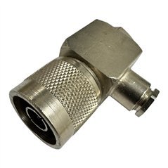 RF Connector N Type (m) Right Angle Solder ø5.3mm Cable