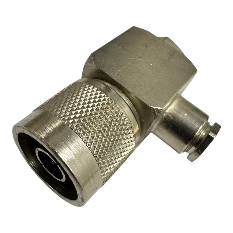 RF Connector N Type (m) Right Angle Solder ø5.3mm Cable