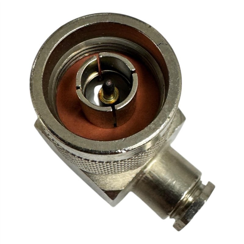 RF Connector N Type (m) Right Angle Solder ø5.3mm Cable