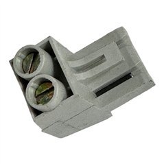 2 Position 2 Pin Screw Type Terminal Wire Connector Right Angle