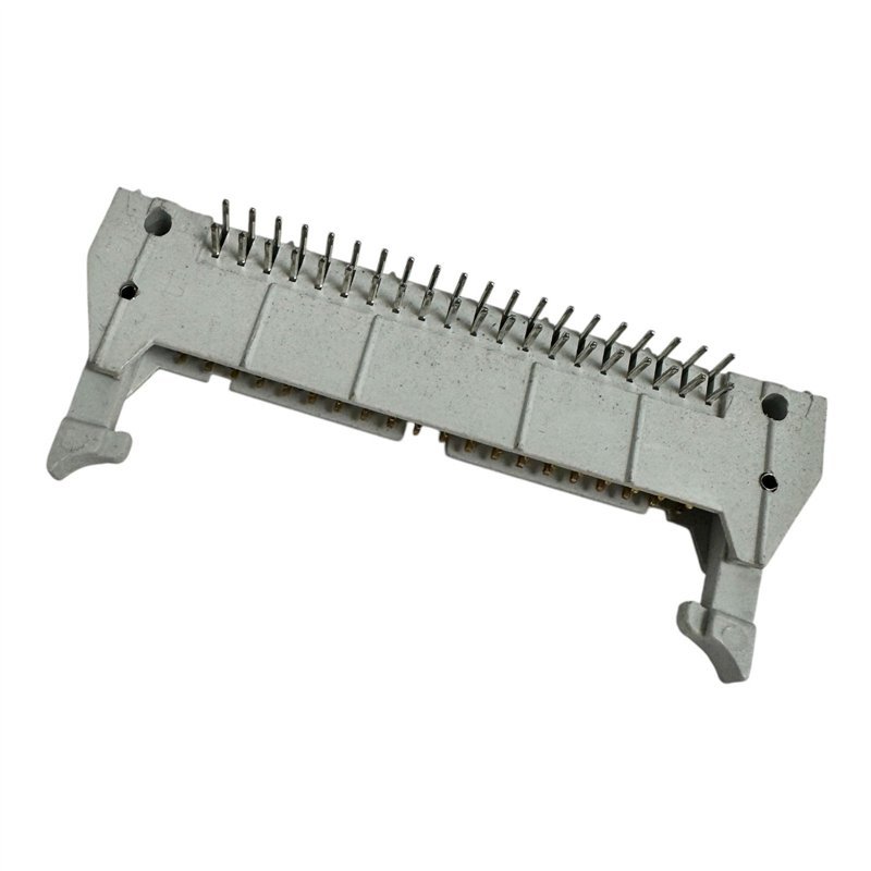 IDC Header Male Connector With Latch Right Angle 40 Position 40 Pin