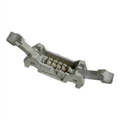 IDC Header Male Connector With Latch Right Angle 10 Position 10 Pin