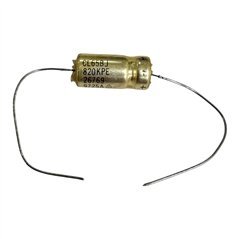 CL65BJ820KPE Mallory Capacitor Axial Wet Tantalum 82uF 50V 21x10mm