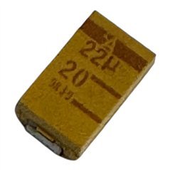 AVX SMD/SMT Tantalum Capacitor 22uF 20V 7.3x4.3mm