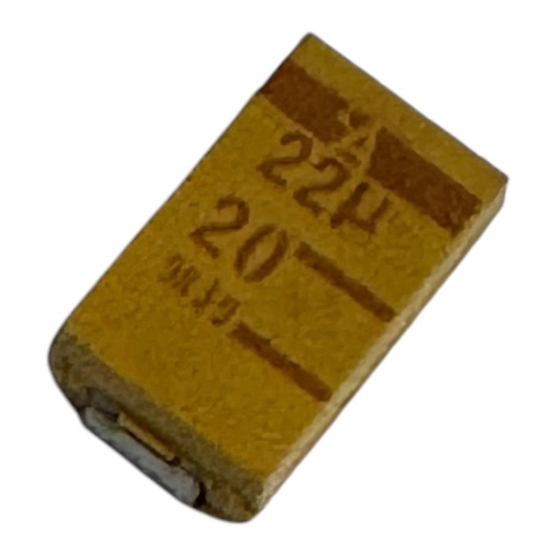 AVX SMD/SMT Tantalum Capacitor 22uF 20V 7.3x4.3mm