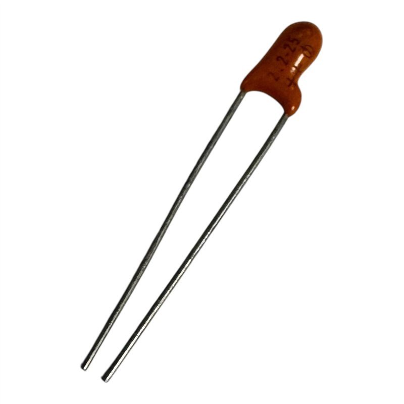 Capacitor Radial Tantalum Polarized 2.2uF 25V