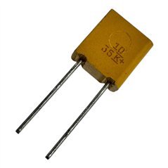 Capacitor Radial Tantalum Polarized 10uF 35V