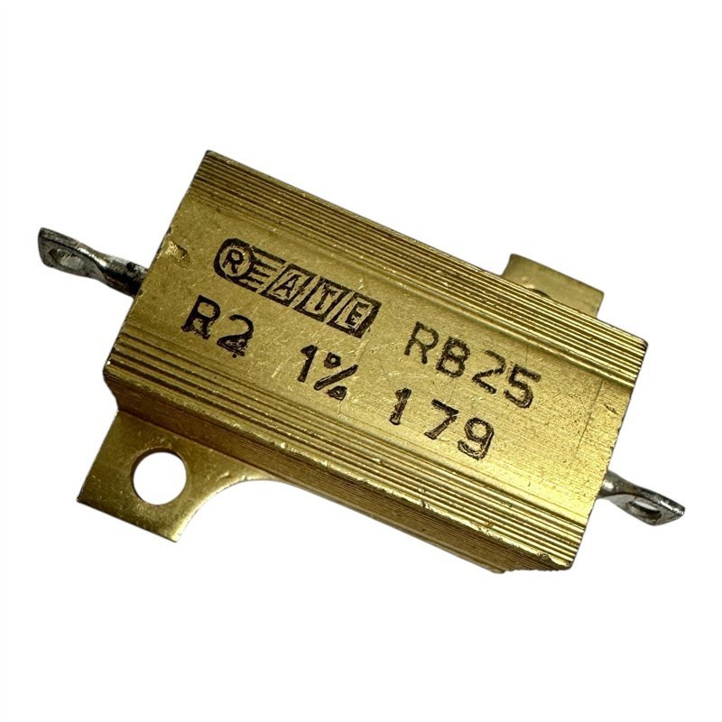 RB25 Ates Power Wirewound Aluminum Resistor 0.2Ohm R2 25W 1%