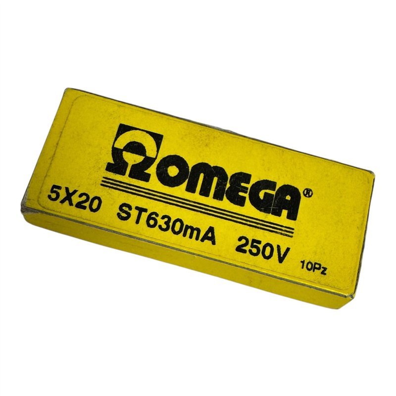 Omega Fuse 5x20mm 630mA 250V