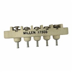 37305 Millen 5 Position Ceramic Terminal Block Connector 83.75x12.75mm