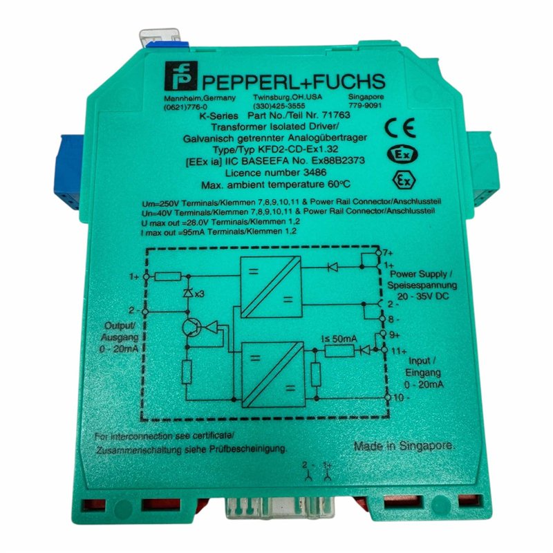 KFD2CD-EX1.32 71763 Pepperl+Fuchs Smart Transmitter