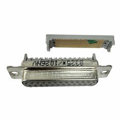 121-0135 3M 25 Position D Sub Connector Female Panel Mount  2.74mm Pitch