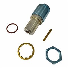 OSN-410-A375 Omni Spectra RF Connector N Type (F) Aluminum For Jacketed Semi Rigid Cable 3/8’’