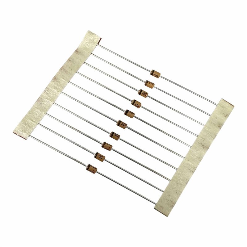 BZX85C6V8 Axial Zener Diode 6.8V 1.3W 5% [Qtyx10]