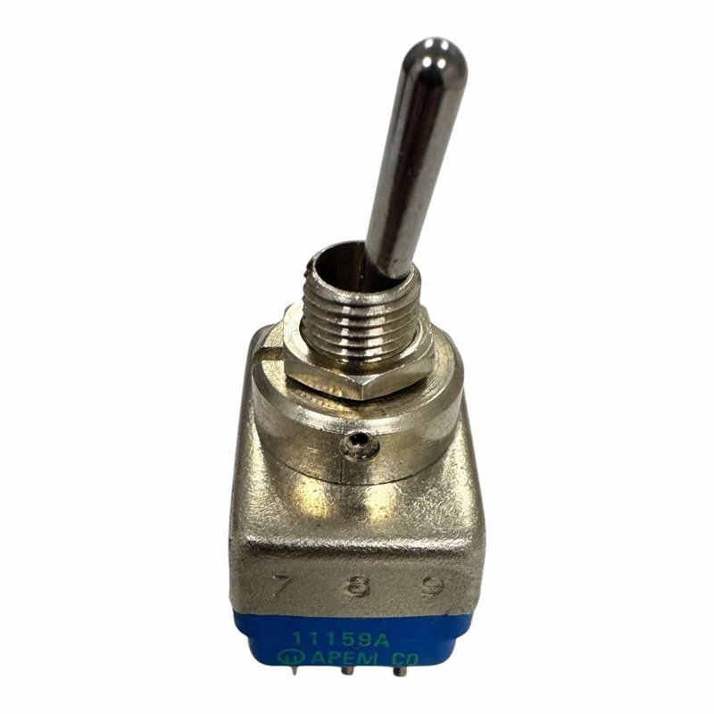 11159A Apem Mil Spec Toggle Switch 3PDT 4A 125V