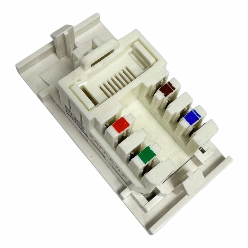 197-980 Molex Female RJ45 Connector Cat5e UTP Shield Straight 8 -Way