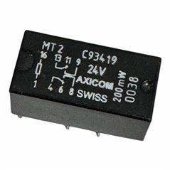 MT2-C93419 TE Connectivity PCB Mount Signal Relay DPDT 24Vdc
