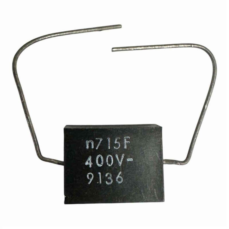715pF 400V Capacitor Axial Film 13x10mm