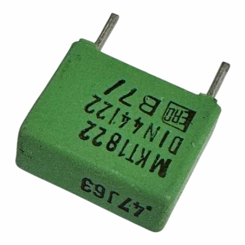 MKT1822 Ero Capacitor Radial Film 0.47uF 470nF 63V 13x10.5x5.5mm