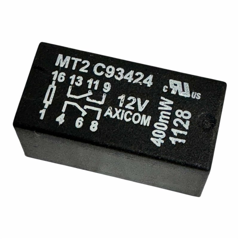 MT2-C93424 TE Connectivity PCB Mount Signal Relay 12V DPDT