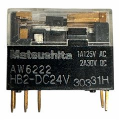 HB2-DC24V Matsushita PCB Mount 8 Pin Relay 2A/30Vdc 1A/250Vac