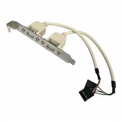 294-9480 RS PRO 2 Port USB Network Adapter USB 2.0 USB A x 2 to IDC x 2