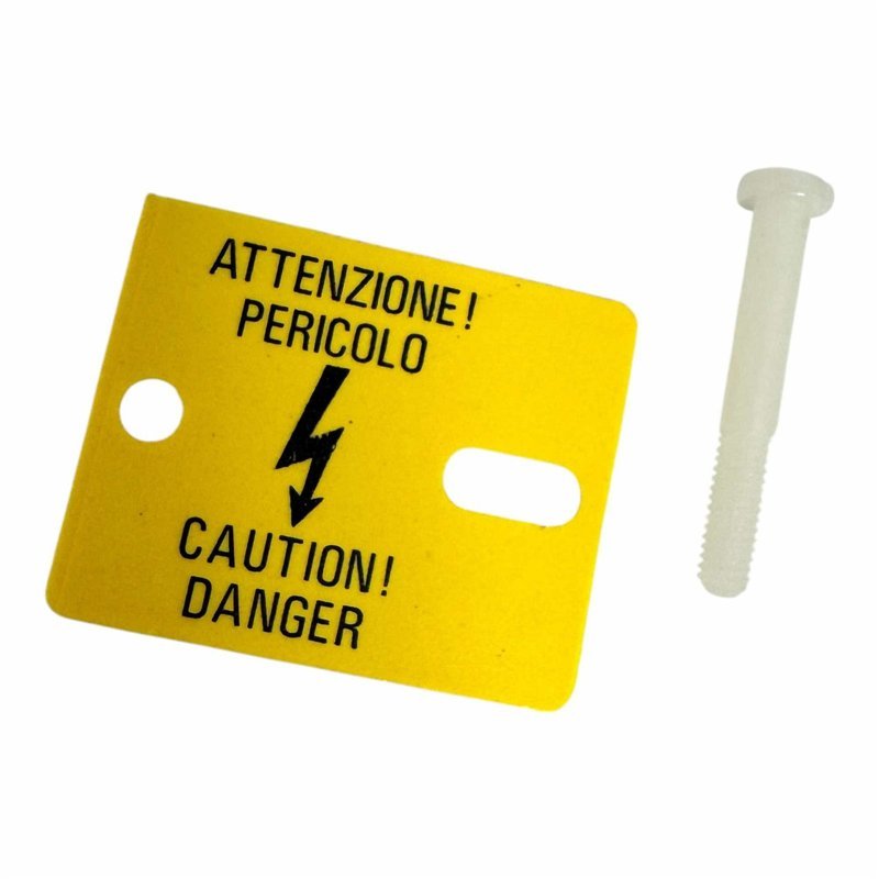 TQM15 Cabur Accident Prevention Plate
