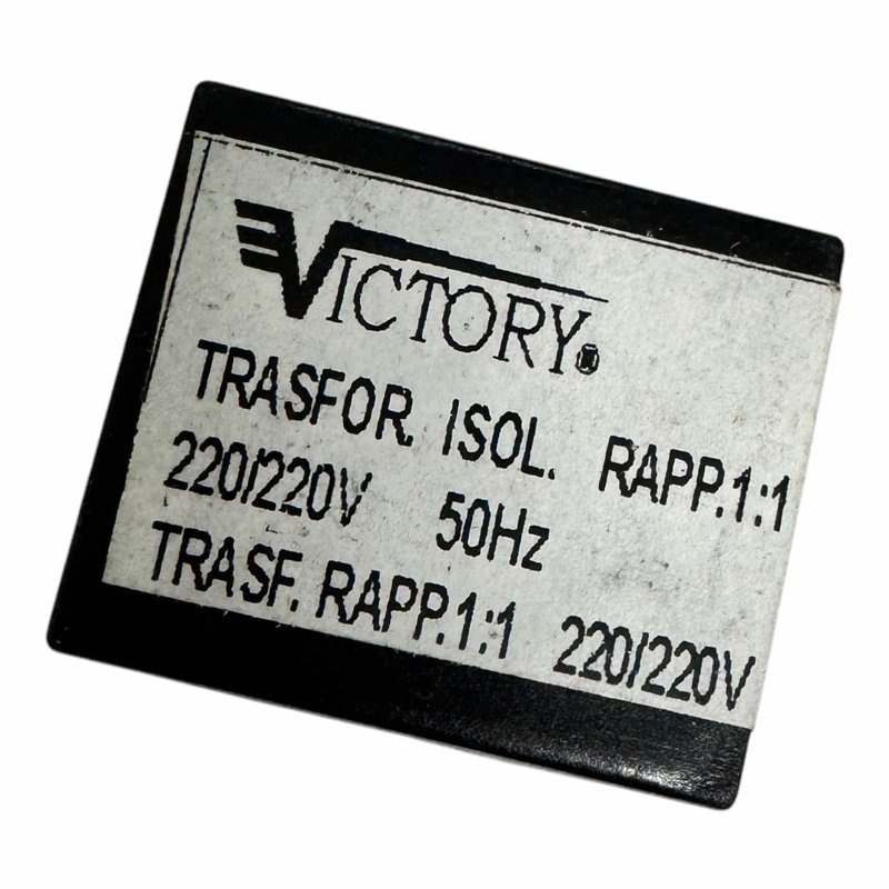 ART.16/1082 RAPPP1:1 Victory Isolation Line  Transformer 200/220V 50Hz 600Ohm