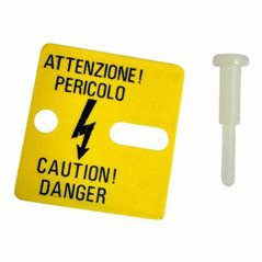 TQM02 Cabur Accident Prevention Plate