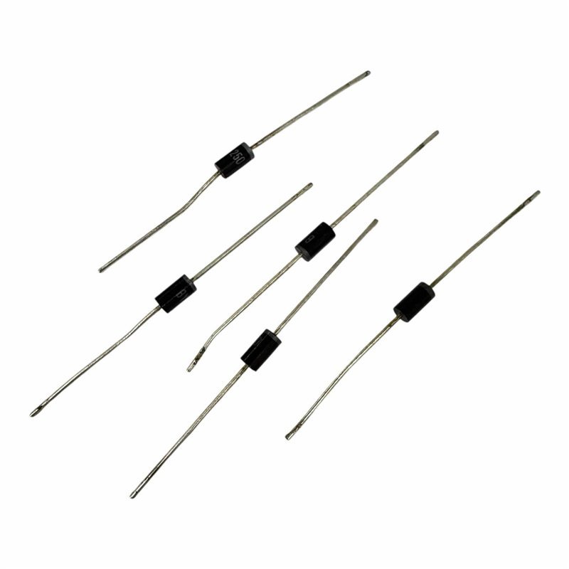 BY250 Silicon Diode Rectifier Axial 800V 3A [Qtyx5]