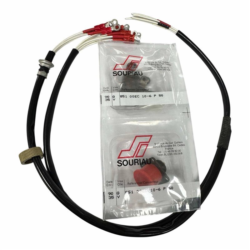 851-00EC10-6P50 Souriau Circular Mil Spec Connector With Cable Assembly