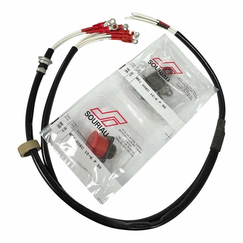 851-00EC10-6P50 Souriau Circular Mil Spec Connector With Cable Assembly