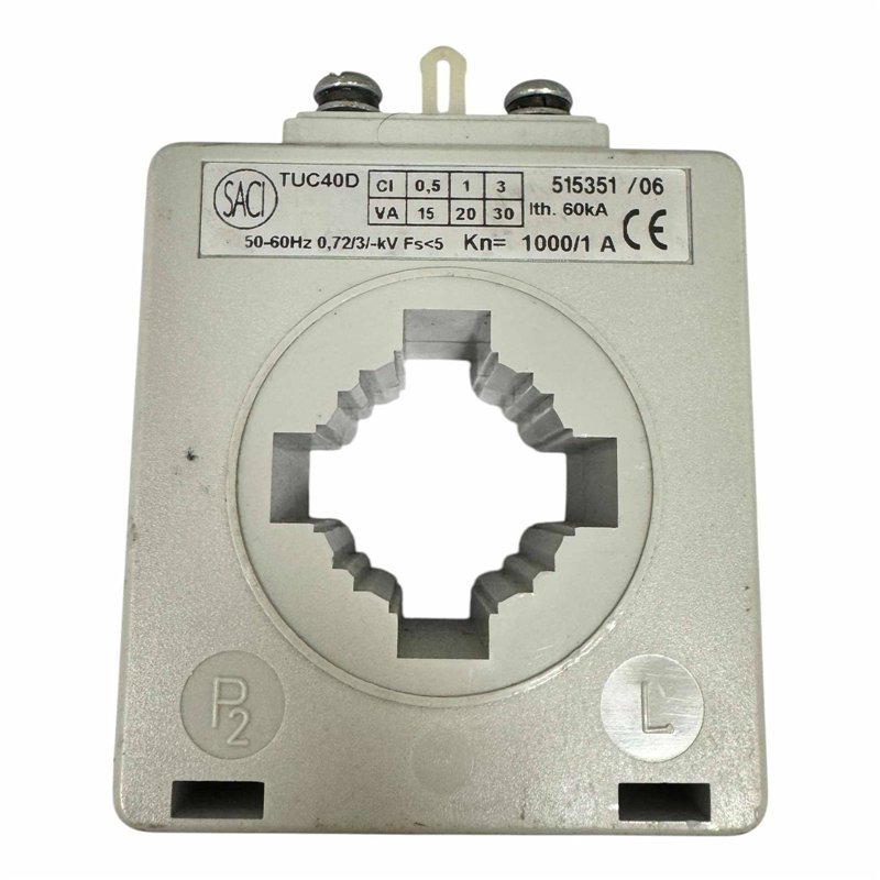 TUC40D Saci Current Transformer 50-60Hz Kn:1000/1A