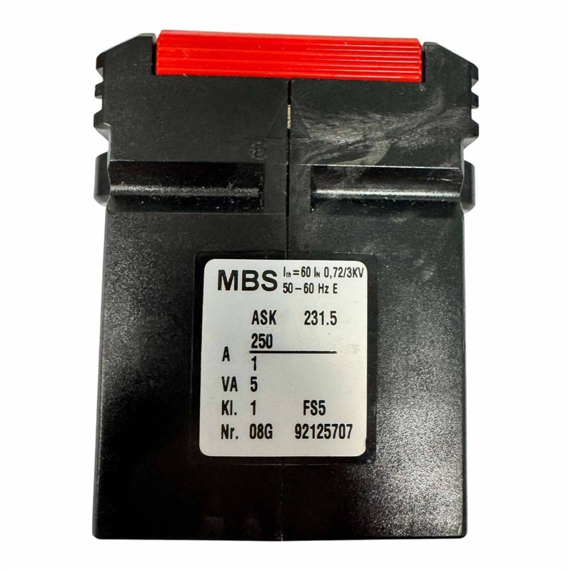 ASK 231.5 MBS ASK Plug In Current Transformer 5VA