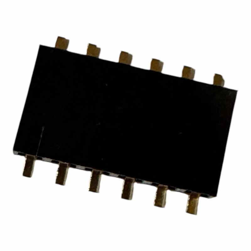 PS1MS-106GB-U SMT Female Header Connector 6 Position Side Entry 2.54mm