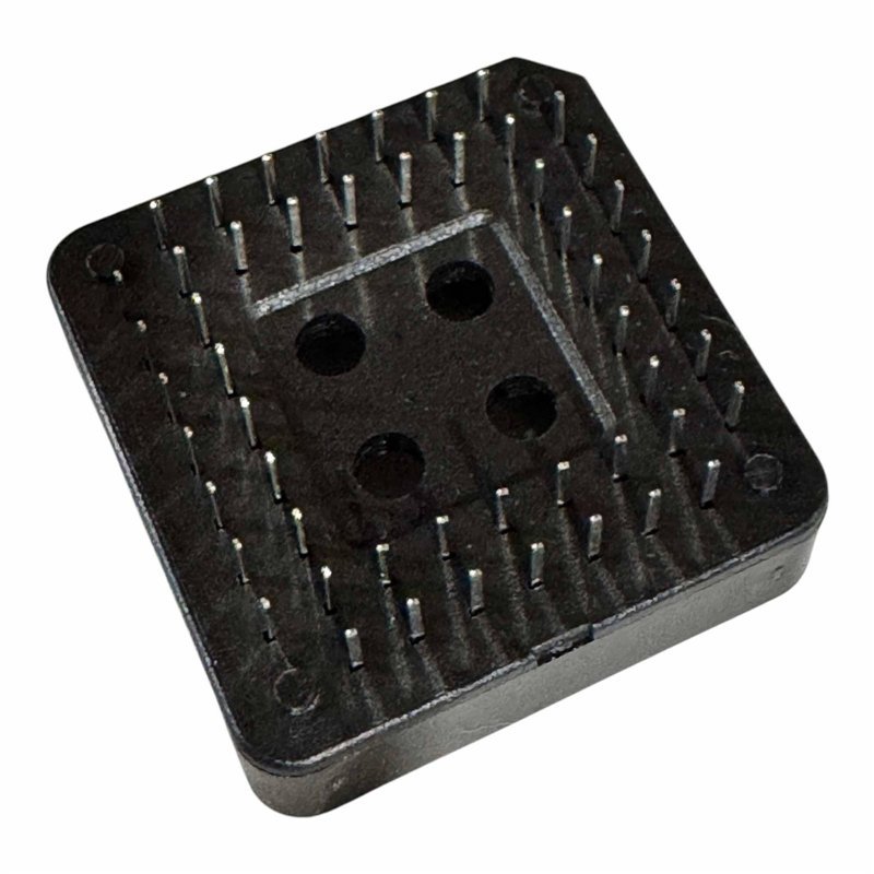 DPLCC-52TB-L 52 Position PLCC Through Hole Socket