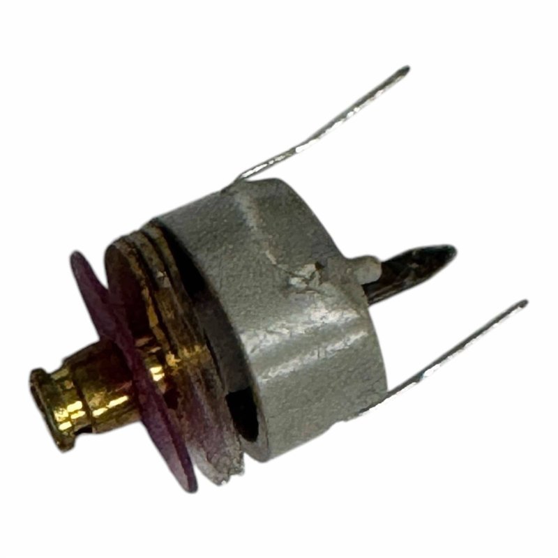 Capacitor Circular Air Variable 2 Section 8-30pF 7.5mm