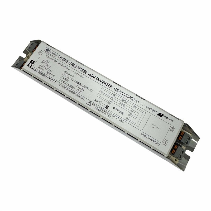 GEA322EPC200 Magnetek T8 Fluorescent Lamps Electronic Ballast 200V 0.32A 63W