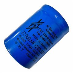 F&T Capacitor Electrolytic 22000uF 63V 20% 70x51mm