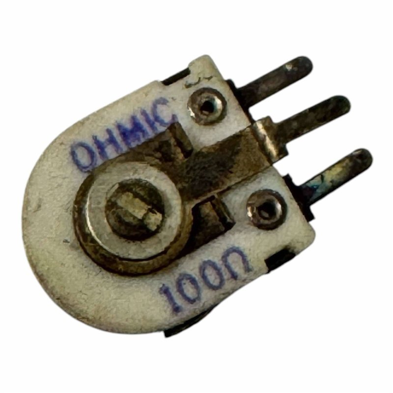 Ohmic Vertical Trimmer Potentiometer 100Ohm 100R 20%