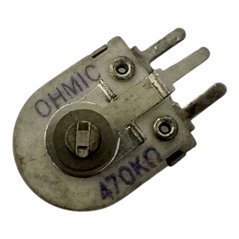 Ohmic Vertical Trimmer Potentiometer 470KOhm 470K 20%