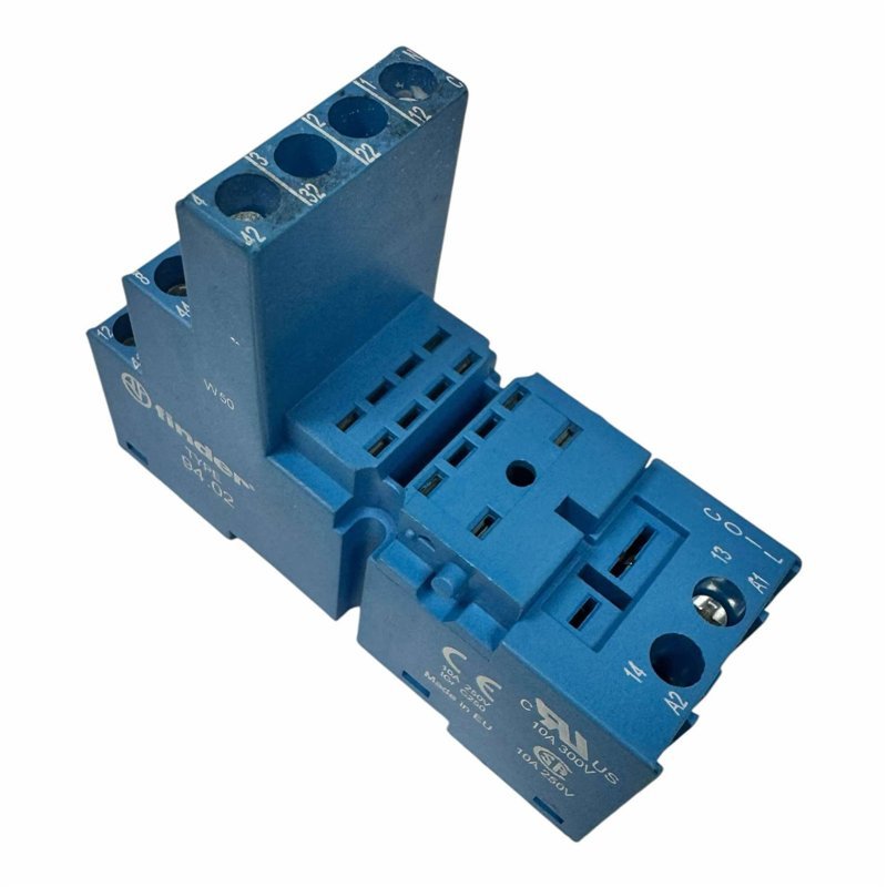 94.02 Finder DIN Rail Mounting Socket Screw Terminal