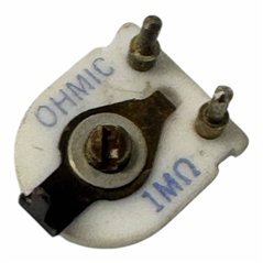 Ohmic horizontal Trimmer Potentiometer 1Mohm 1M 20%