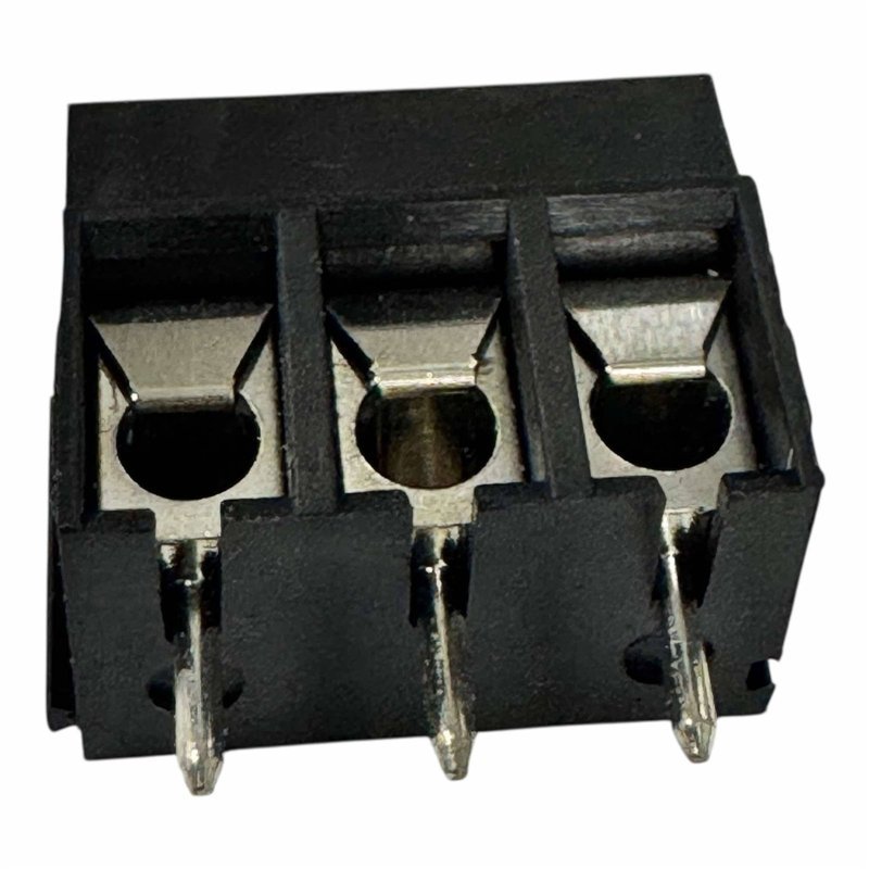 MVE Series 3 Position Terminal Block Wire Connector PCB Mount