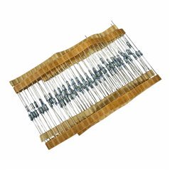 SMA0207 Draloric Metal Film Resistor 2.43Kohm 2K43 1/4W 1% [Qtyx100]