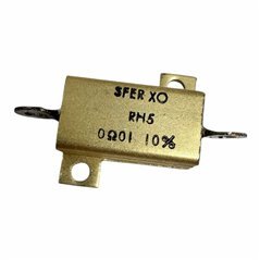 RH5 Sfernice Power Aluminum Wirewound Resistor 0.01Ohm 0R01 5W 10%